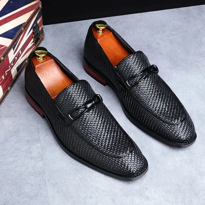 Men's Formal Dress Business Casual Leather Shoes Personality Fashion Trend One Foot Pedal Inside High Small Leather Shoes
Men's Formal Dress Business Casual Leather Shoes Personality Fashion Trend One Foot Pedal Inside High Small Leather Shoes