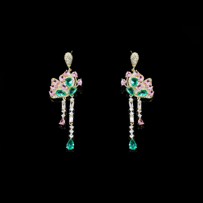 Fashionable Exquisite Butterfly Earrings High Quality Cubic Zirconia Woman Elegant Charm Party Accessories for Banquet Party
Fashionable Exquisite Butterfly Earrings High Quality Cubic Zirconia Woman Elegant Charm Party Accessories for Banquet Party
