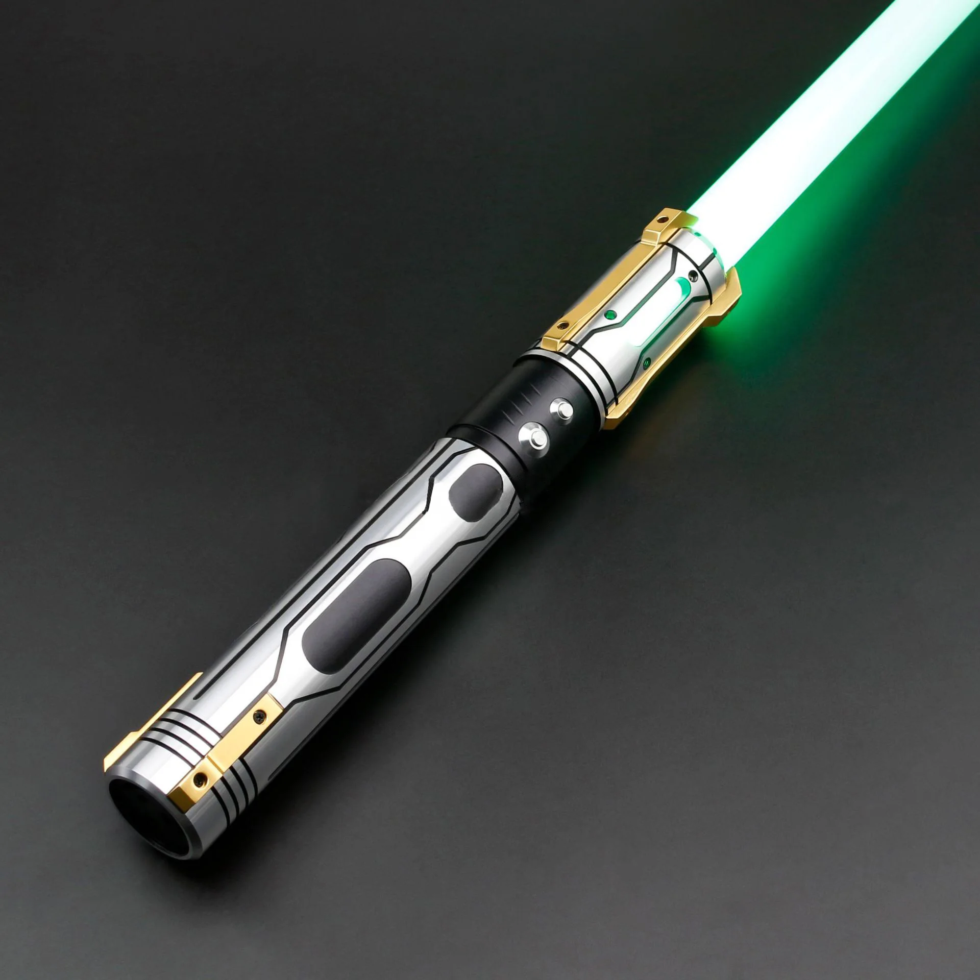 Snpixel&RGB Lightsaber Smooth Swing Telescopic Light Effect Heavy Dueling Metal Handle 10sounds 12 Colors Blaster Toys Gohst
Snpixel&RGB Lightsaber Smooth Swing Telescopic Light Effect Heavy Dueling Metal Handle 10sounds 12 Colors Blaster Toys Gohst