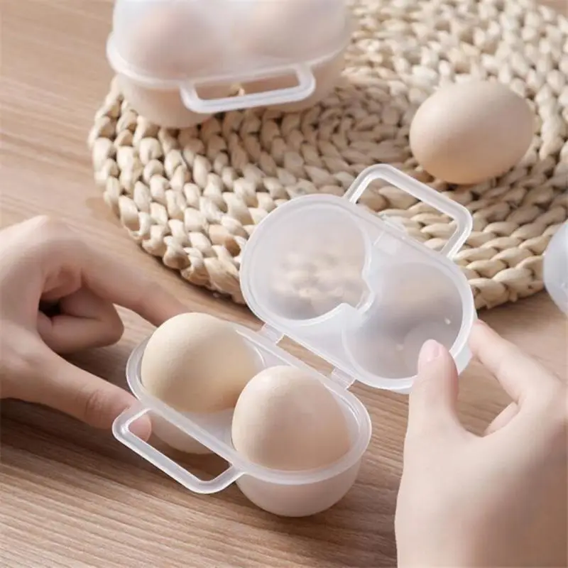 Plastic Egg Holders Mini Storage Box 2 Grids Durable Box For Outdoor Camping Picnic Organization Storage Transparent Newest
Plastic Egg Holders Mini Storage Box 2 Grids Durable Box For Outdoor Camping Picnic Organization Storage Transparent Newest