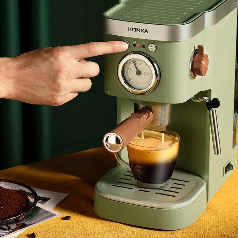 Coffee Machine Espresso Semi-automatic Home Commercial Coffee Machine Extraction Steam Beat Milk Brewing New Cappuccino Latte
Coffee Machine Espresso Semi-automatic Home Commercial Coffee Machine Extraction Steam Beat Milk Brewing New Cappuccino Latte