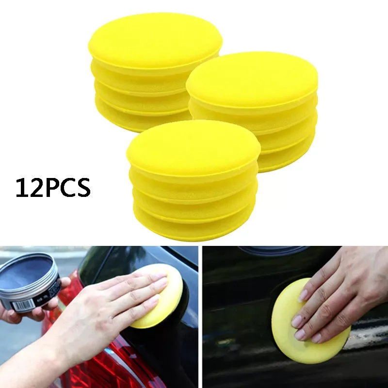 Foam Sponge Wax Applicator Round Car Polishing and Waxing Sponge Car Detailing Cleaning Tools Cleaning Supplies 12PCS
Foam Sponge Wax Applicator Round Car Polishing and Waxing Sponge Car Detailing Cleaning Tools Cleaning Supplies 12PCS