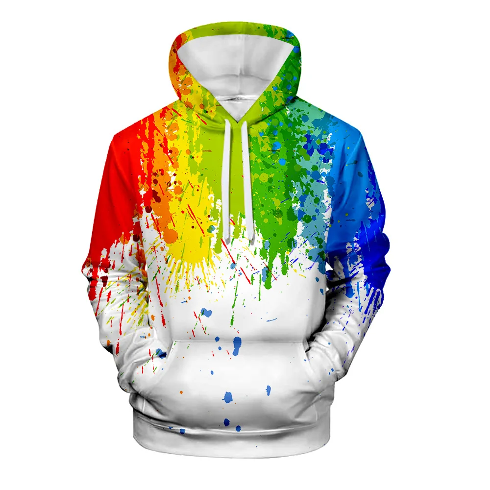 Autumn and Winter 2022 Couple Hoodie 3D Digital Print Paint Series Creative Leisure Trend Men's and Women's Fashion Sweater
Autumn and Winter 2022 Couple Hoodie 3D Digital Print Paint Series Creative Leisure Trend Men's and Women's Fashion Sweater