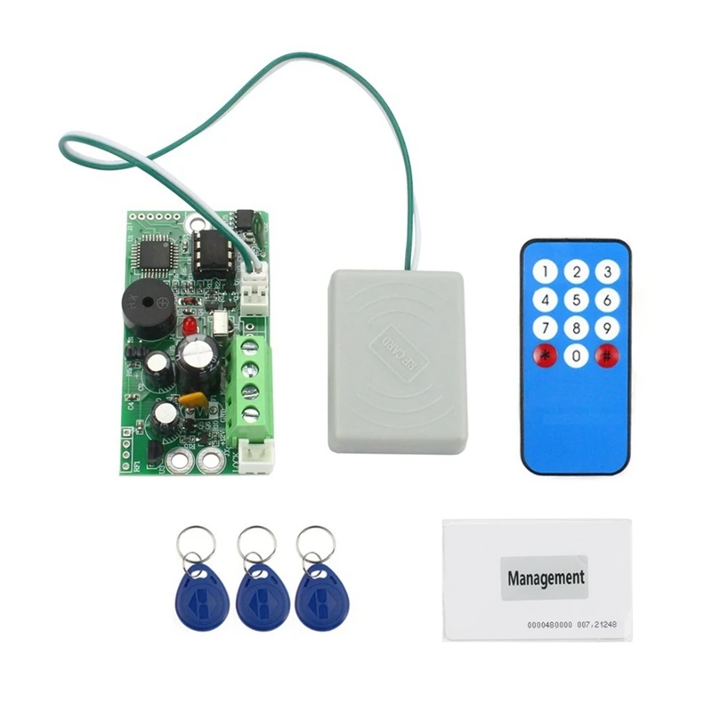 RFID Embedded Control Board EMID 125Khz Normally Open Control Module Induction Tag Card Controller
RFID Embedded Control Board EMID 125Khz Normally Open Control Module Induction Tag Card Controller