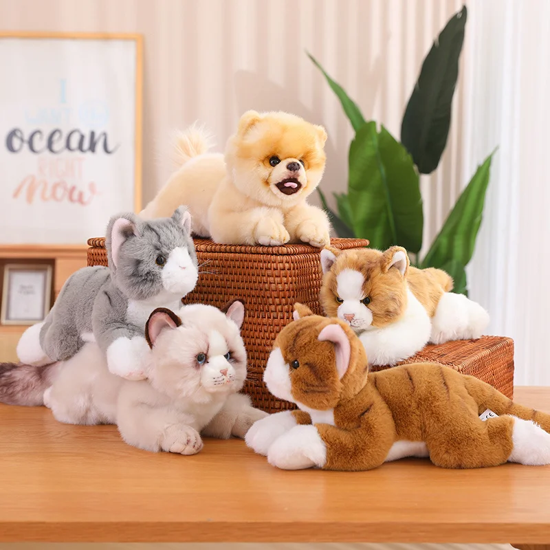 38cm Simulation Realistic Animal Dog Cat Plush Stuffed Toy Doll Room Decoration Toy Cute Baby Boy Child Birthday Companion Gift
38cm Simulation Realistic Animal Dog Cat Plush Stuffed Toy Doll Room Decoration Toy Cute Baby Boy Child Birthday Companion Gift