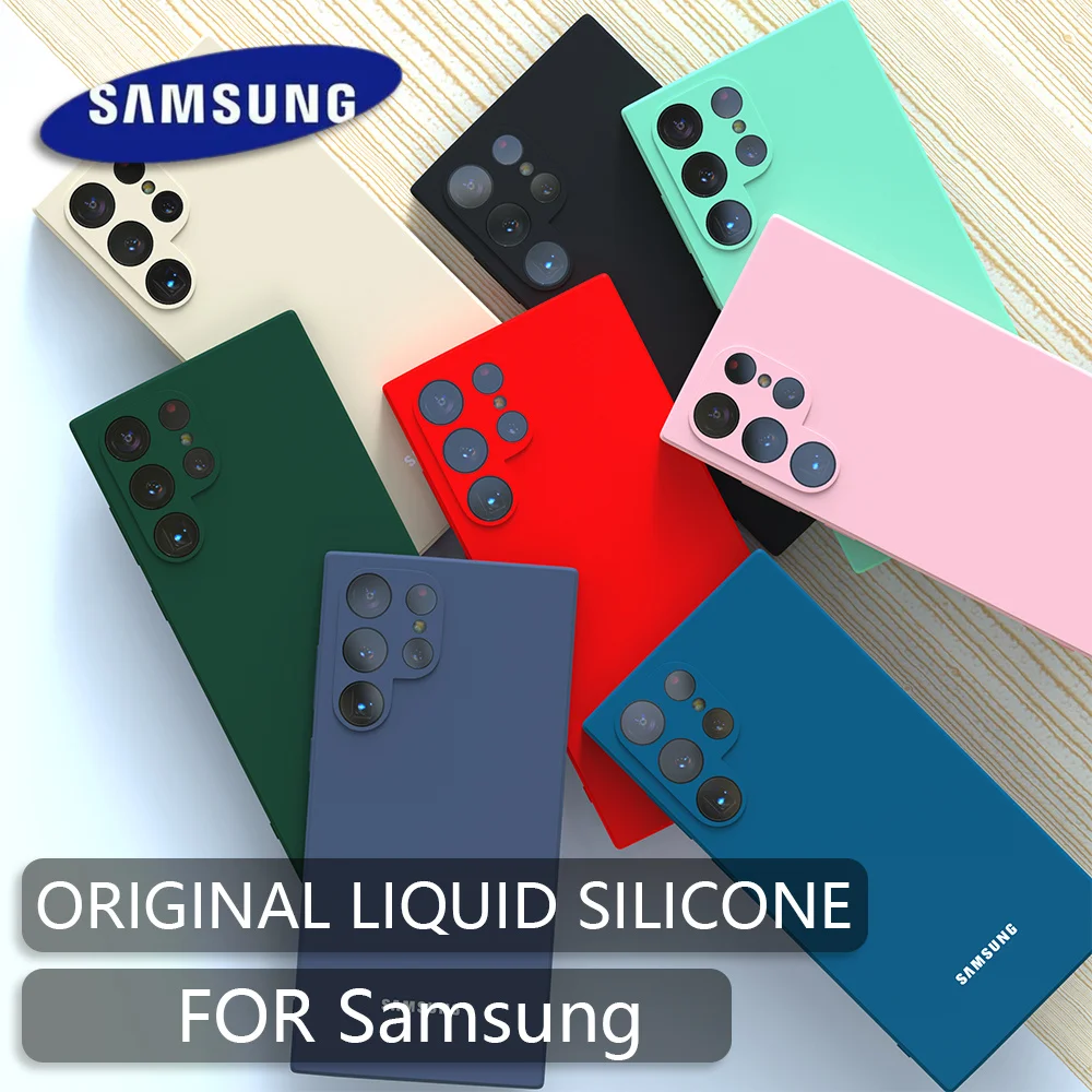 Чехол из жидкого силикона для Samsung Galaxy S22 S22 Plus S22 Ultra, чехол для S22 S22PLUS S22ULTRA, мягкий чехол
Чехол из жидкого силикона для Samsung Galaxy S22 S22 Plus S22 Ultra, чехол для S22 S22PLUS S22ULTRA, мягкий чехол