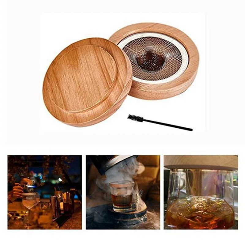 Cocktail Smoker Kit With Cocktail Smoker & Wood Chips - For Smoked Cocktail, Whiskey, Bourbon Smoking Infuser Kit
Cocktail Smoker Kit With Cocktail Smoker & Wood Chips - For Smoked Cocktail, Whiskey, Bourbon Smoking Infuser Kit