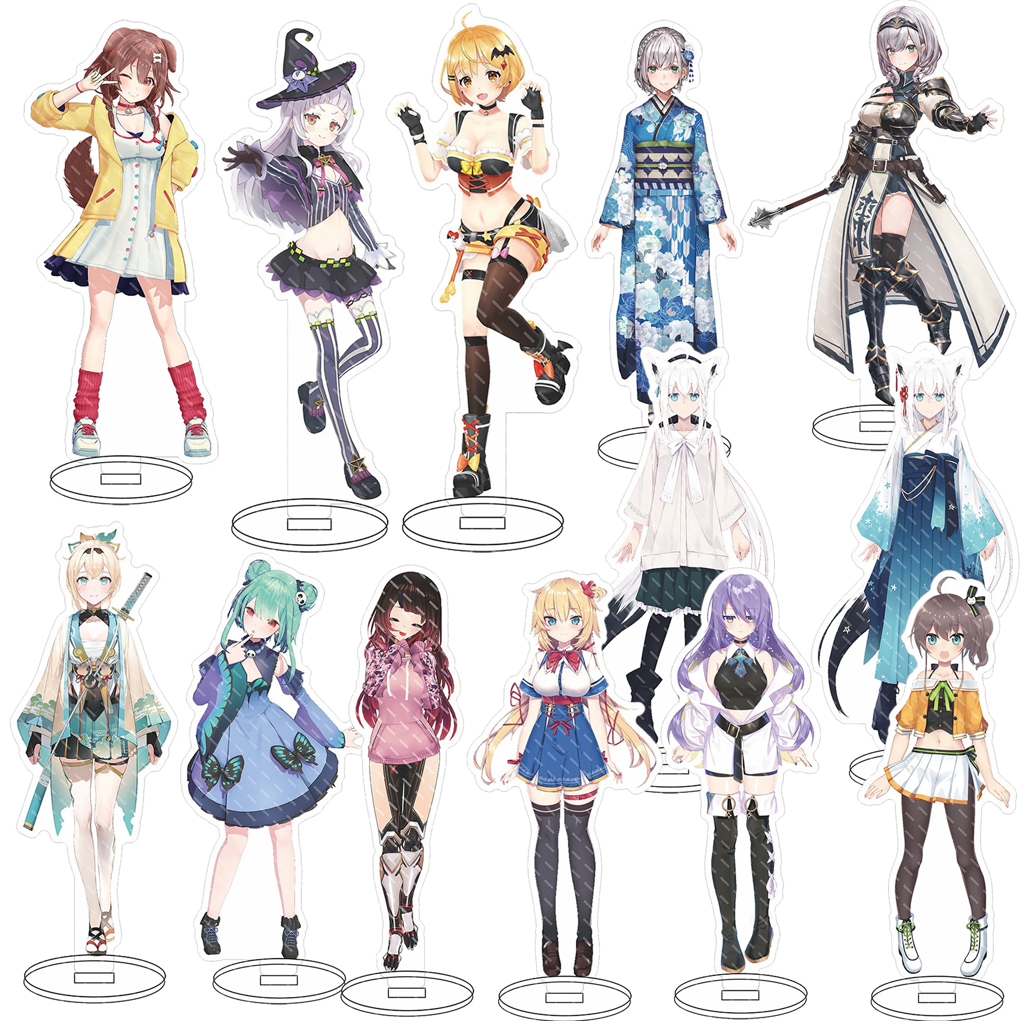 HOT Cutey Hololive Vtuber Anime Figure Stand Usada Pekora Uruha Rushia Hosimati Suisei Inugami Korone Standing Acrylic Model
HOT Cutey Hololive Vtuber Anime Figure Stand Usada Pekora Uruha Rushia Hosimati Suisei Inugami Korone Standing Acrylic Model