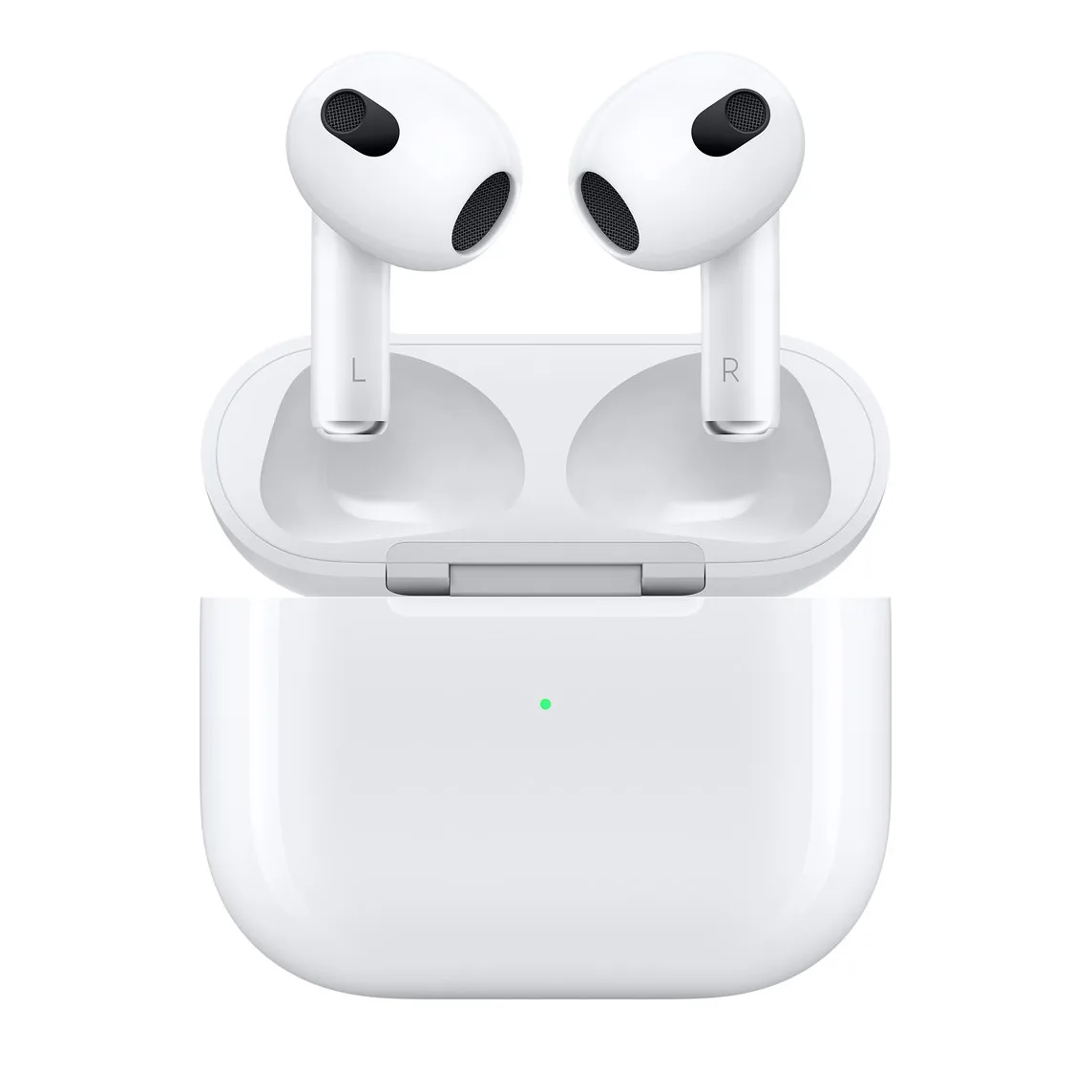 Apple AirPods 3rd Wireless Earbuds with Lightning Charging Case H1 chip Spatial Audio Up to 30 Hours of Battery Life for iPhone
Apple AirPods 3rd Wireless Earbuds with Lightning Charging Case H1 chip Spatial Audio Up to 30 Hours of Battery Life for iPhone