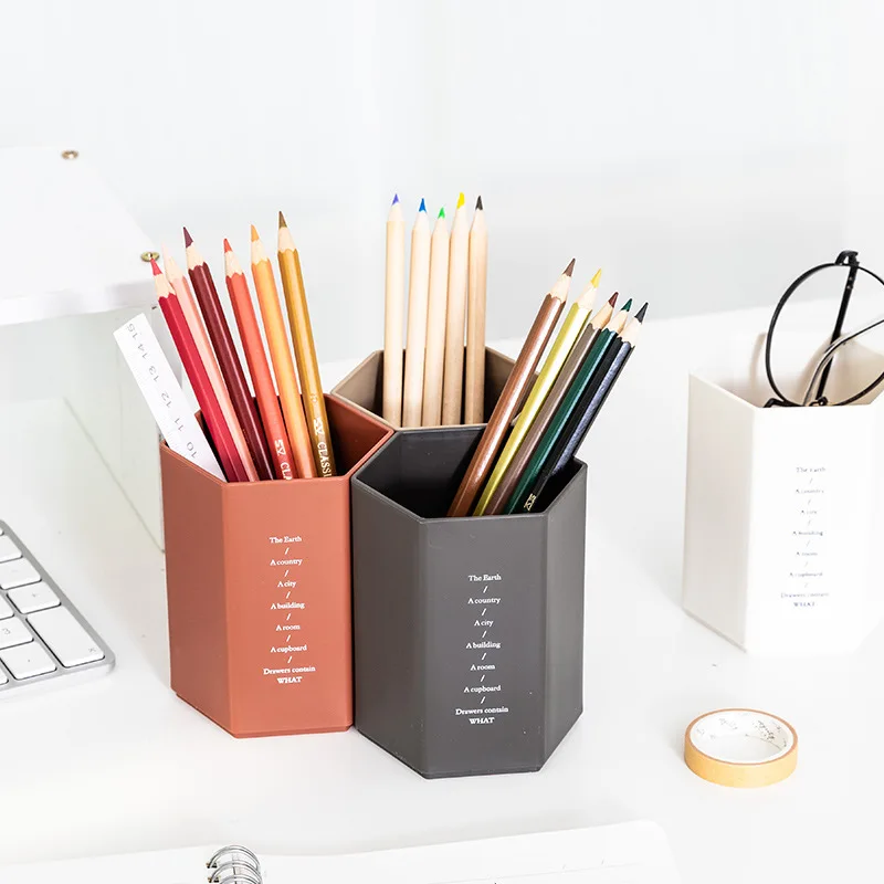 Creative Multi-purpose Hexagonal Design Pen Holder Student Stationery Holder Metal Pencil Holder Large Capacity For Home Office
Creative Multi-purpose Hexagonal Design Pen Holder Student Stationery Holder Metal Pencil Holder Large Capacity For Home Office