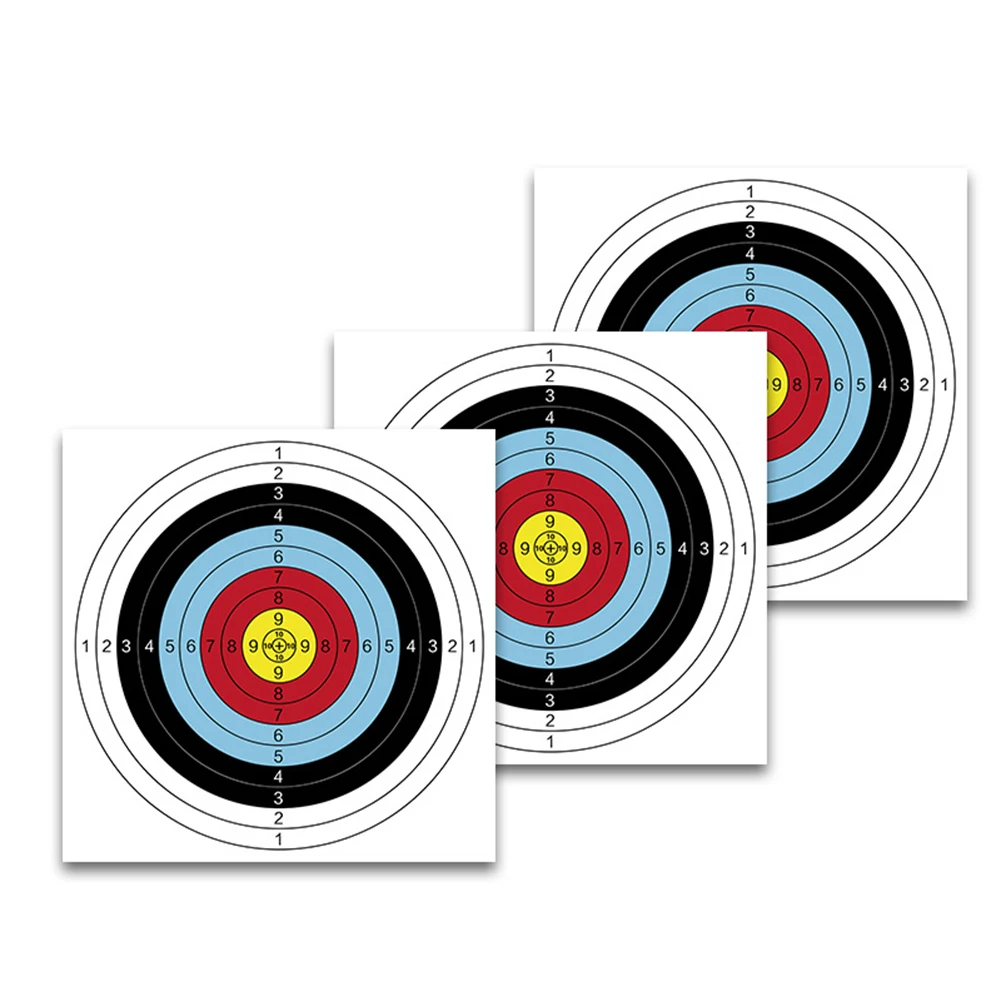 Brand New Circle Target Paper Archery Paper Size 40*40cm Practice Ten Ring Diameter 3cm Useful 16g Easy To Carry
Brand New Circle Target Paper Archery Paper Size 40*40cm Practice Ten Ring Diameter 3cm Useful 16g Easy To Carry