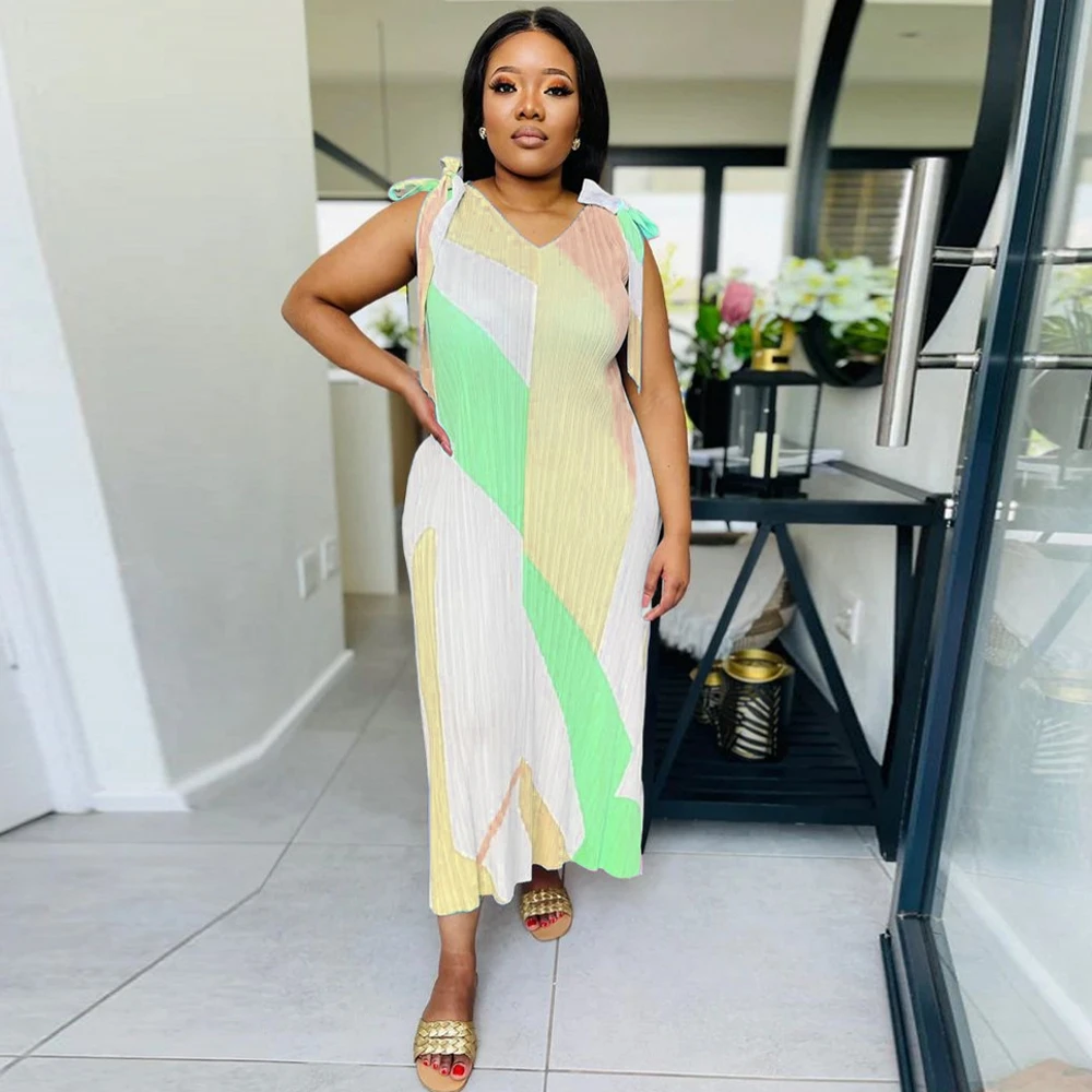 African Dresses For Women Color Block Femme Dashiki Abaya Pleated Maxi Dress Africa Clothes Dashiki Ankara Dresses Summer New
African Dresses For Women Color Block Femme Dashiki Abaya Pleated Maxi Dress Africa Clothes Dashiki Ankara Dresses Summer New