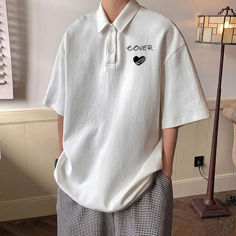 2022 Men's Summer Brand Polo Shirt Men's Short-sleeved Cotton Korean Version Casual Lapel T-shirt Loose Men's Half-sleeve Top
2022 Men's Summer Brand Polo Shirt Men's Short-sleeved Cotton Korean Version Casual Lapel T-shirt Loose Men's Half-sleeve Top