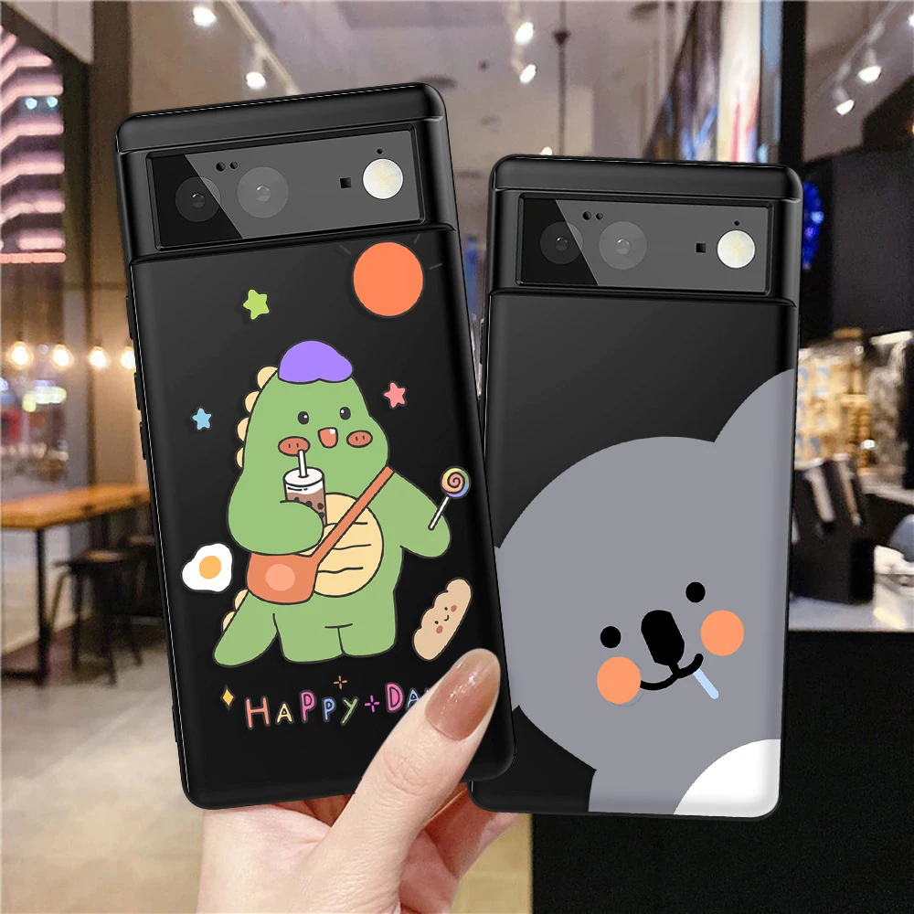 Cartoon Cute Dinosaur Case for Google Pixel 7Pro 7 6a 6 6Pro 5 5a 5G 4XL 4 2 3XL 2XL 3 3a 3aXL 4a Luxury Soft TPU Cover Capas
Cartoon Cute Dinosaur Case for Google Pixel 7Pro 7 6a 6 6Pro 5 5a 5G 4XL 4 2 3XL 2XL 3 3a 3aXL 4a Luxury Soft TPU Cover Capas