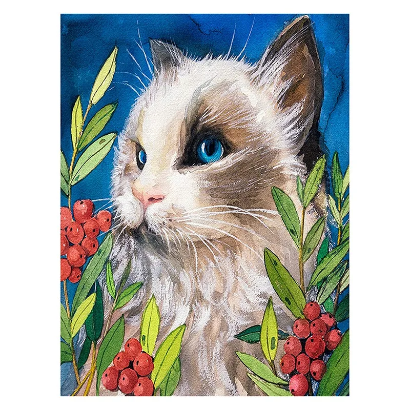 Round Diamond Full Diamond Diamond Painting Set Living Room Decoration Children DIY Painting Tools Puppet Cat
Round Diamond Full Diamond Diamond Painting Set Living Room Decoration Children DIY Painting Tools Puppet Cat
