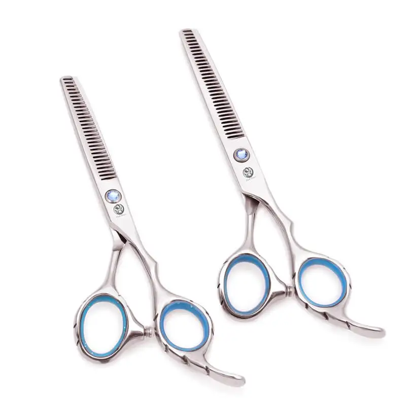 5.5 6 Inch Silver Salon Japanese Stainless Steel Hair Cutting Double Thinning Shears Scissors For Haircut
5.5 6 Inch Silver Salon Japanese Stainless Steel Hair Cutting Double Thinning Shears Scissors For Haircut