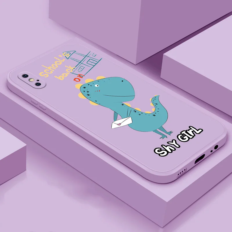 For iPhone X Xs XR XS MAX Soft Case TPU Silicone Phone Shell Cute Cartoon Back Cover Case Dinosaur Phone Case
For iPhone X Xs XR XS MAX Soft Case TPU Silicone Phone Shell Cute Cartoon Back Cover Case Dinosaur Phone Case