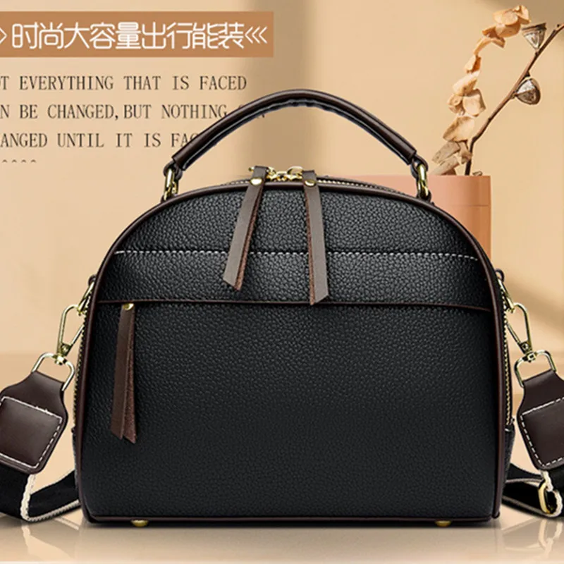 Women's Small Shoulder Bags 2022 Quality Soft Leather Crossbody Bag Casual Hot Sale Handbag Female Trend All Match Messenger Bag 
Women's Small Shoulder Bags 2022 Quality Soft Leather Crossbody Bag Casual Hot Sale Handbag Female Trend All Match Messenger Bag