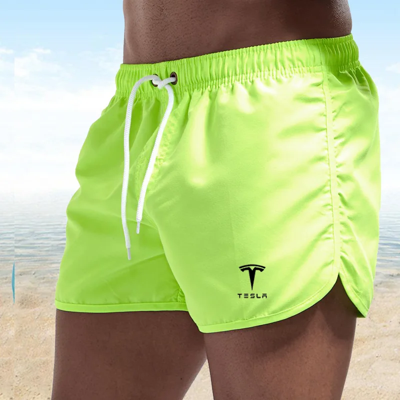 2022 Tesla Logo Breathable Printed Beach Shorts Men Swimming Shorts Summer Quick Dry Men Swim Shorts Male Clothing Pants
2022 Tesla Logo Breathable Printed Beach Shorts Men Swimming Shorts Summer Quick Dry Men Swim Shorts Male Clothing Pants