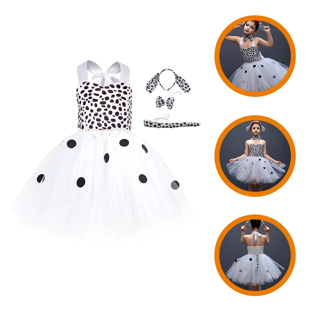 Dress Tail Headband Toddler Girl Clothes Sleeveless Spotted Costume Mesh Small Dog Dresses
Dress Tail Headband Toddler Girl Clothes Sleeveless Spotted Costume Mesh Small Dog Dresses