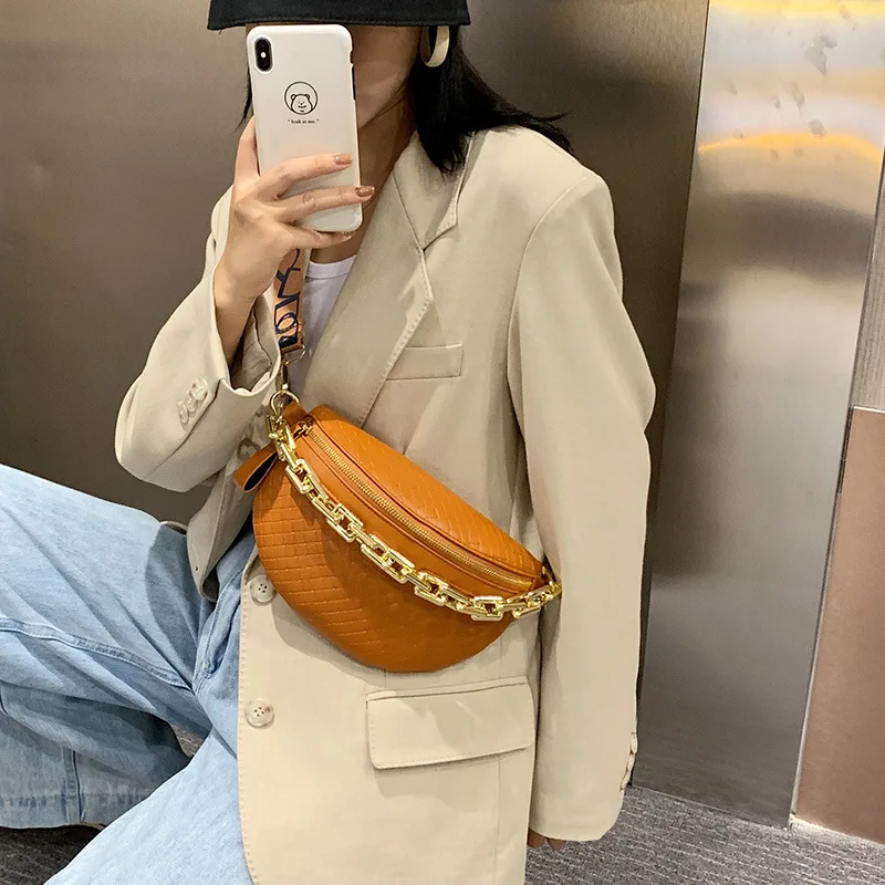 OILWAX Chain Small Fanny Packs 2022 Fashion Women's waist bag Packs Female Phone Purses Ladies Chest Messenger Bags
OILWAX Chain Small Fanny Packs 2022 Fashion Women's waist bag Packs Female Phone Purses Ladies Chest Messenger Bags