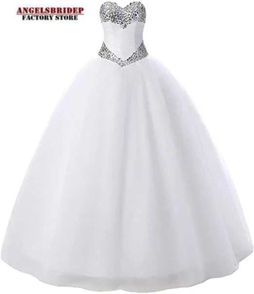 Fashion Sweetheart Ball Gown Quinceanera Dresses Sparkly Crystals Vestidos De Quinceañera Birthday Princess Party Gowns Lace-up
Fashion Sweetheart Ball Gown Quinceanera Dresses Sparkly Crystals Vestidos De Quinceañera Birthday Princess Party Gowns Lace-up