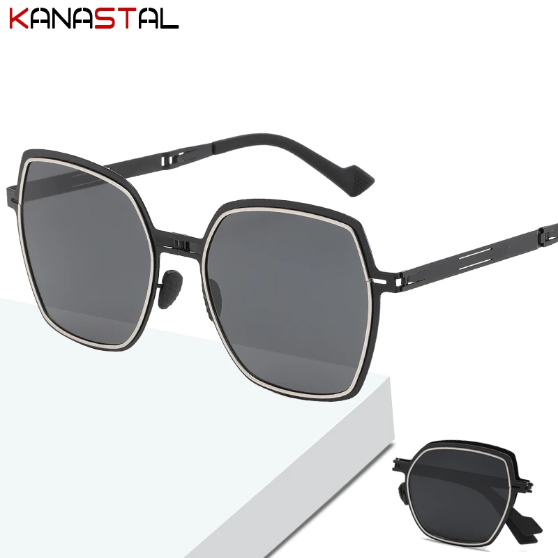Women's Polarized Sunglasses UV400 Men Fashion Fold Sun Glasses Metal Polygon Eyeglasses Frame Camping Fishing Travel Eyewear
Women's Polarized Sunglasses UV400 Men Fashion Fold Sun Glasses Metal Polygon Eyeglasses Frame Camping Fishing Travel Eyewear