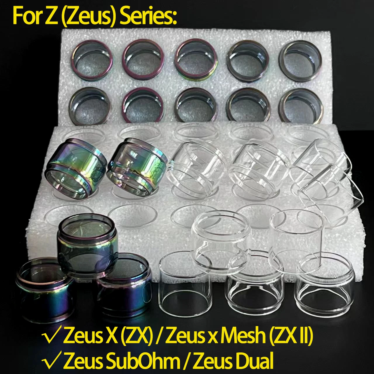 Радужная пузырчатая жировая сменная стеклянная трубка для Z ZX II Zeus X / Zeus Dual / Zeus Sub Ohm /Zeus X Mesh 4,5 мл стеклянный резервуар
Радужная пузырчатая жировая сменная стеклянная трубка для Z ZX II Zeus X / Zeus Dual / Zeus Sub Ohm /Zeus X Mesh 4,5 мл стеклянный резервуар