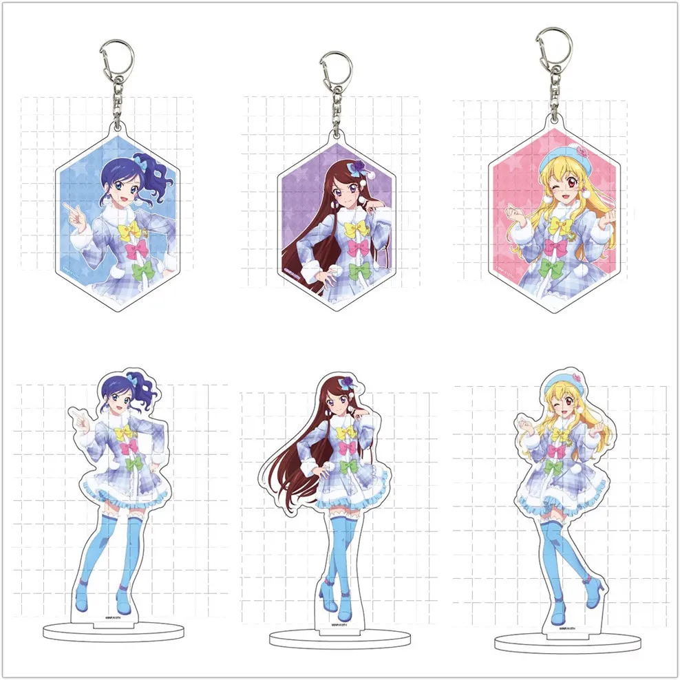 Game Aikatsu! Acrylic Stand Figure Doll Anime Mizuki Ichigo Akayi Ran Sumire Kaede Keychain Pendant Keyring for Gift
Game Aikatsu! Acrylic Stand Figure Doll Anime Mizuki Ichigo Akayi Ran Sumire Kaede Keychain Pendant Keyring for Gift