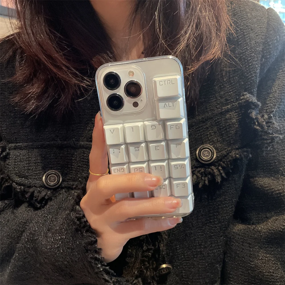 Creative keyboard protective case is applicable to Apple 14promax mobile case, iphone13 12 fashionable mobile case
Creative keyboard protective case is applicable to Apple 14promax mobile case, iphone13 12 fashionable mobile case