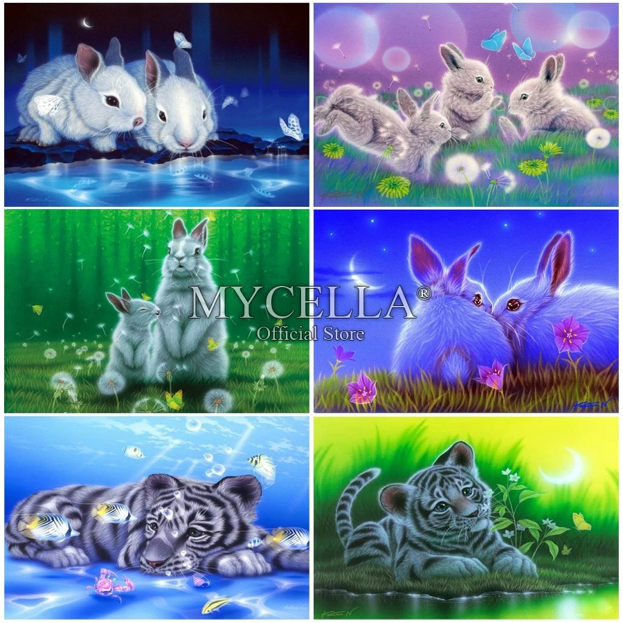 Rabbit Tiger Animals Full 5d Diy Diamond Painting Jewelry Cross Stitch Complete Kits Mosaic Embroidery Home Decoration Art Gift
Rabbit Tiger Animals Full 5d Diy Diamond Painting Jewelry Cross Stitch Complete Kits Mosaic Embroidery Home Decoration Art Gift