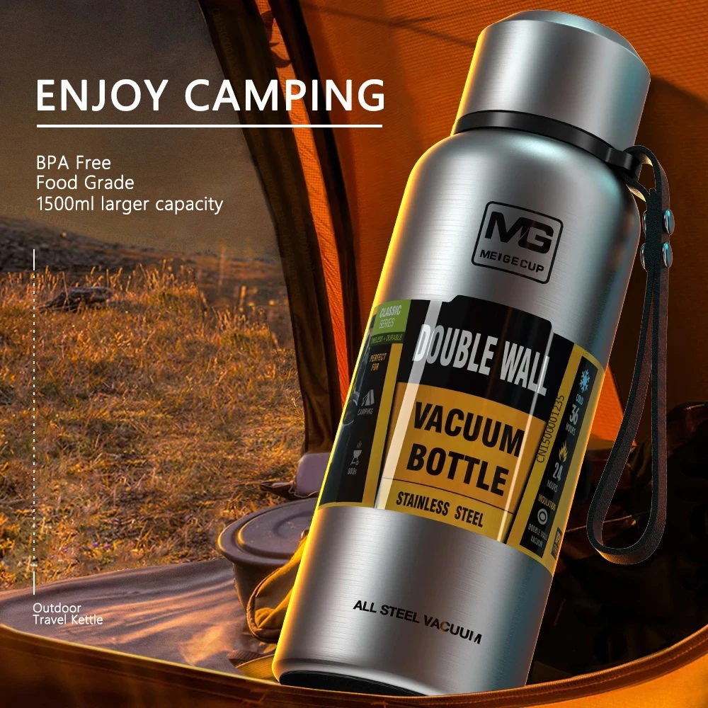 Large Capacity Thermos Water Bottle For Tea Portable Thermal Mug Stainless Steel Cup Sport Cycling Vacuum Flask Insulated
Large Capacity Thermos Water Bottle For Tea Portable Thermal Mug Stainless Steel Cup Sport Cycling Vacuum Flask Insulated