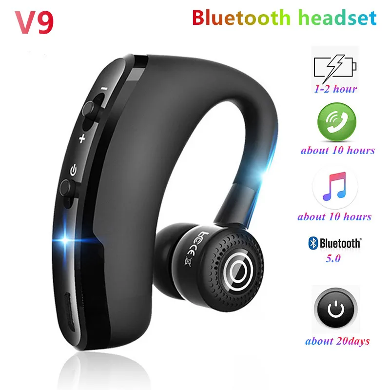 V9 Bluetooth Headset Bluetooth Earphone Bluetooth Headphones Handsfree Wireless Bluetooth Headset Wireless Headphones with Mic
V9 Bluetooth Headset Bluetooth Earphone Bluetooth Headphones Handsfree Wireless Bluetooth Headset Wireless Headphones with Mic