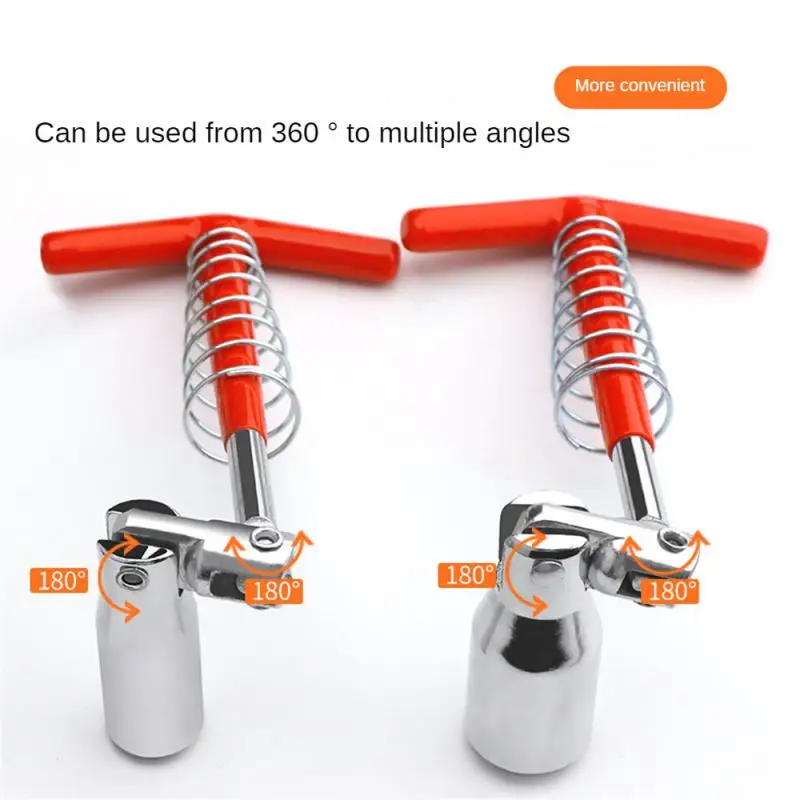 Alloy Steel Extended Wrench Practical Durable Motorcycle Tools Hand Tools 360 Degrees Wrench Multi-function Portable Spanner
Alloy Steel Extended Wrench Practical Durable Motorcycle Tools Hand Tools 360 Degrees Wrench Multi-function Portable Spanner