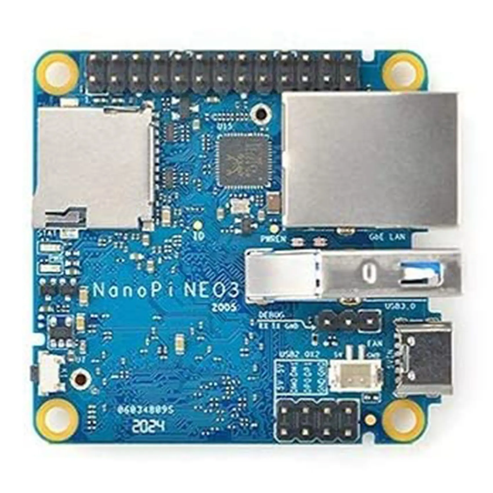 NanoPi NEO3 Mini Development Board 1GB DDR4 RAM RK3328 Gigabit Ethernet Port OpenWrt LEDE Development Board
NanoPi NEO3 Mini Development Board 1GB DDR4 RAM RK3328 Gigabit Ethernet Port OpenWrt LEDE Development Board