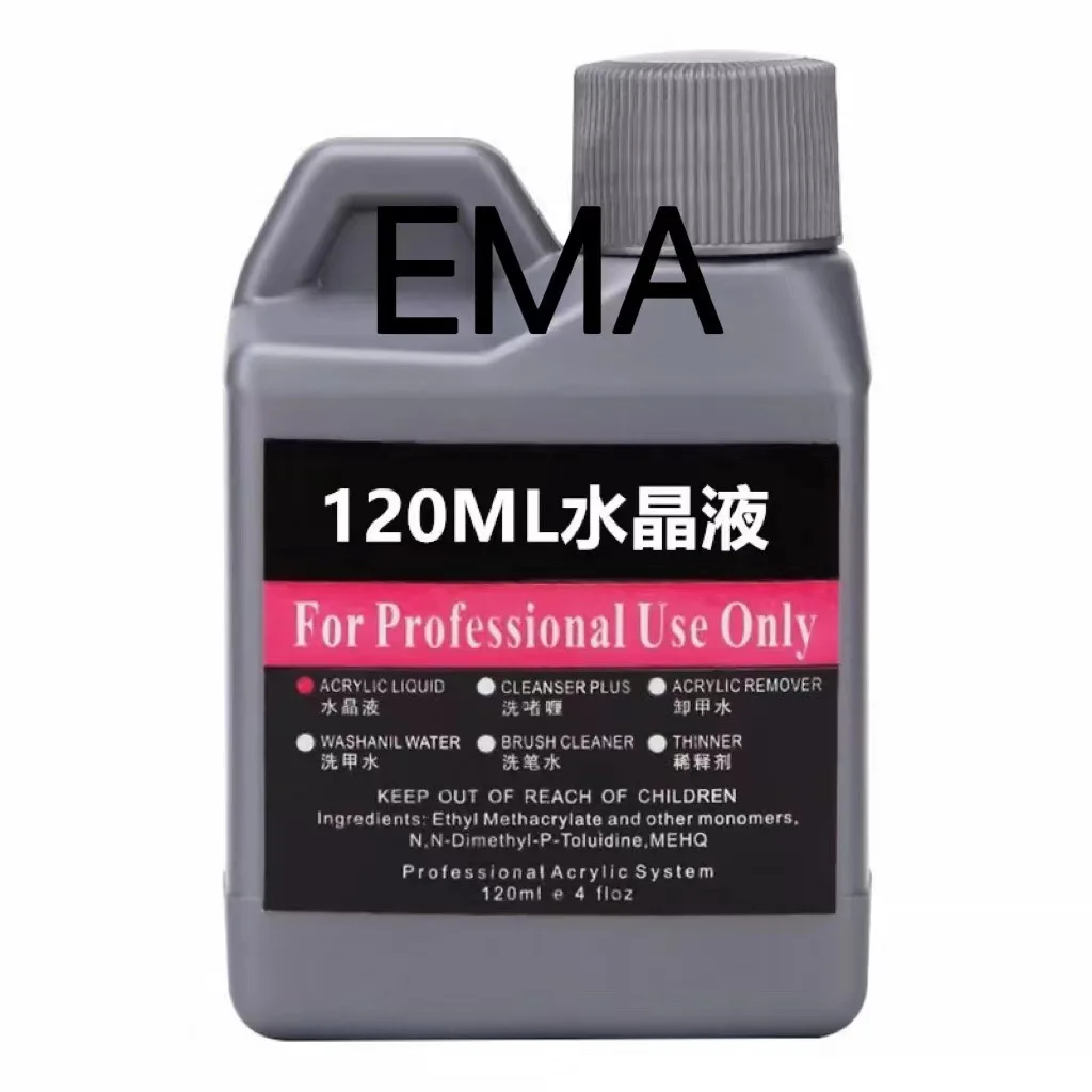 120ML EMA Acrylic Liquid Monomer Nail Acrylic Crystal Liquid For Professional Dipping Carving Nail Art Extension Manicure Supply
120ML EMA Acrylic Liquid Monomer Nail Acrylic Crystal Liquid For Professional Dipping Carving Nail Art Extension Manicure Supply