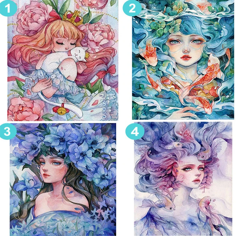 Poured Glue 5D Diy Diamond Painting Kits Cartoon Girl Portrait Full Round Dirll Embroidery Mosaic Kit HD Quality Handmade
Poured Glue 5D Diy Diamond Painting Kits Cartoon Girl Portrait Full Round Dirll Embroidery Mosaic Kit HD Quality Handmade