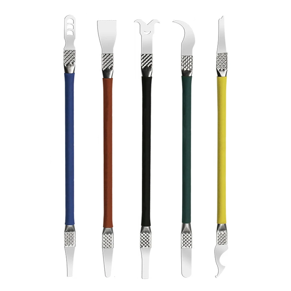 5pcs IC Chip Repair Thin Blade CPU NAND Remover Set For BGA Repair Dismantling Phone CPU Chip Phone Alloy Steel Repair Tools
5pcs IC Chip Repair Thin Blade CPU NAND Remover Set For BGA Repair Dismantling Phone CPU Chip Phone Alloy Steel Repair Tools