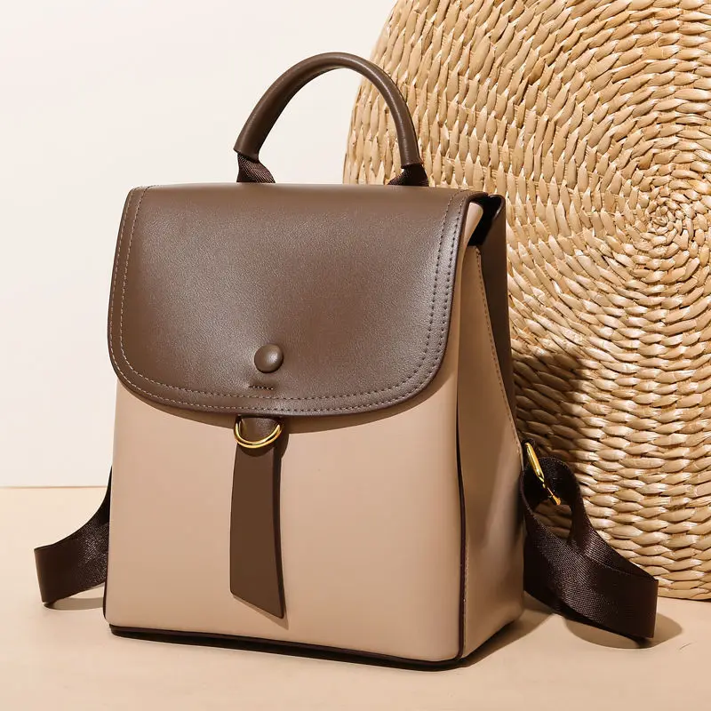 Fashion Texture Backpack Women's 2023 New Simple Large Capacity Travel Bag Leisure Versatile Backpack
Fashion Texture Backpack Women's 2023 New Simple Large Capacity Travel Bag Leisure Versatile Backpack