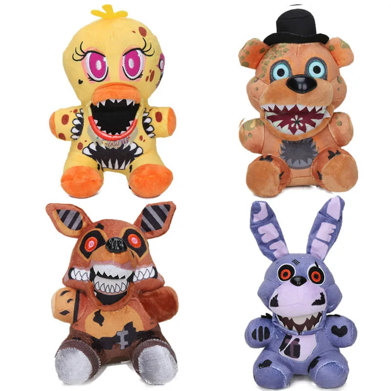 Новые плюшевые игрушки FNAF, раньше, Бонни, кавайные аниме мягкие куклы, подарки на день рождения для детей, мальчиков и девочек
Новые плюшевые игрушки FNAF, раньше, Бонни, кавайные аниме мягкие куклы, подарки на день рождения для детей, мальчиков и девочек