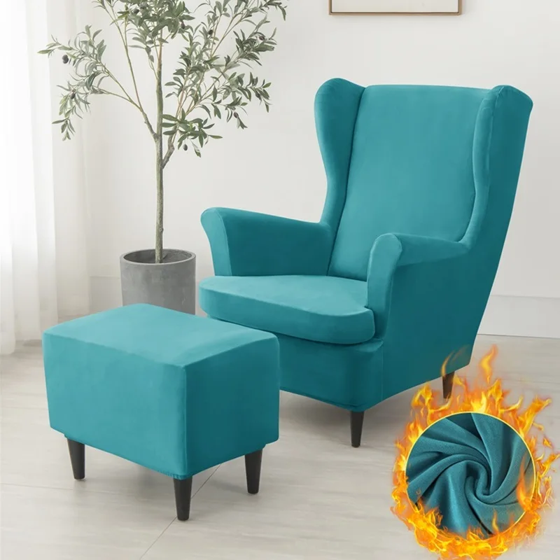 Solid Velvet Sofa Slipcover With Seat Cushion Cover Sloping Anti-dirty Armchair Sofa Covers Arm Wing Back Chair Covers Elastic
Solid Velvet Sofa Slipcover With Seat Cushion Cover Sloping Anti-dirty Armchair Sofa Covers Arm Wing Back Chair Covers Elastic
