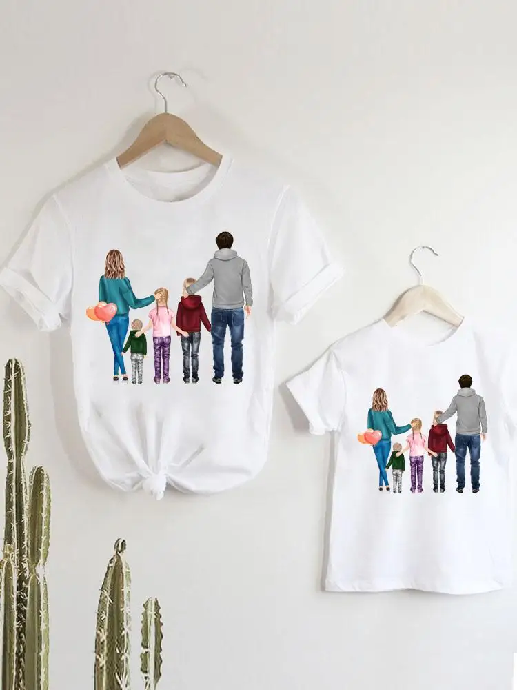 Tee T-shirt Sweet Family Matching Outfits Women Mom Mama Clothes Dad Mother Girls Boys Kid Child Summer Tshirt Clothing
Tee T-shirt Sweet Family Matching Outfits Women Mom Mama Clothes Dad Mother Girls Boys Kid Child Summer Tshirt Clothing