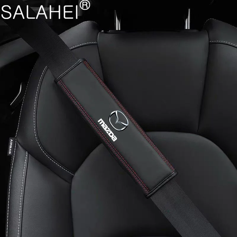 Car Seat Belt Protective Cover Leather Safety Shoulder Pads For Mazda 6 3 5 2 CX5 CX7 323 Demio Axela Atenza CX9 MX3 MX5 RX8 RX7
Car Seat Belt Protective Cover Leather Safety Shoulder Pads For Mazda 6 3 5 2 CX5 CX7 323 Demio Axela Atenza CX9 MX3 MX5 RX8 RX7