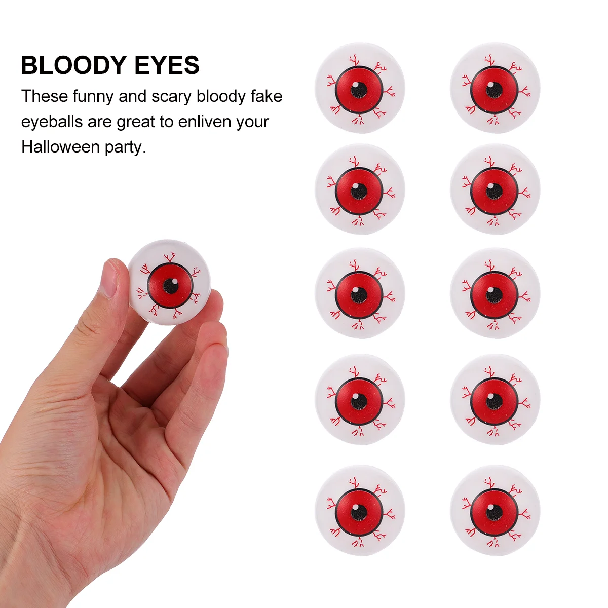 Eyeballseyeball Fakerealistic Scary Eye Eyes Goodie Bag Kidsbloody Pong Fillershollowtreats Zombie Horror Favor Party Acrylic
Eyeballseyeball Fakerealistic Scary Eye Eyes Goodie Bag Kidsbloody Pong Fillershollowtreats Zombie Horror Favor Party Acrylic