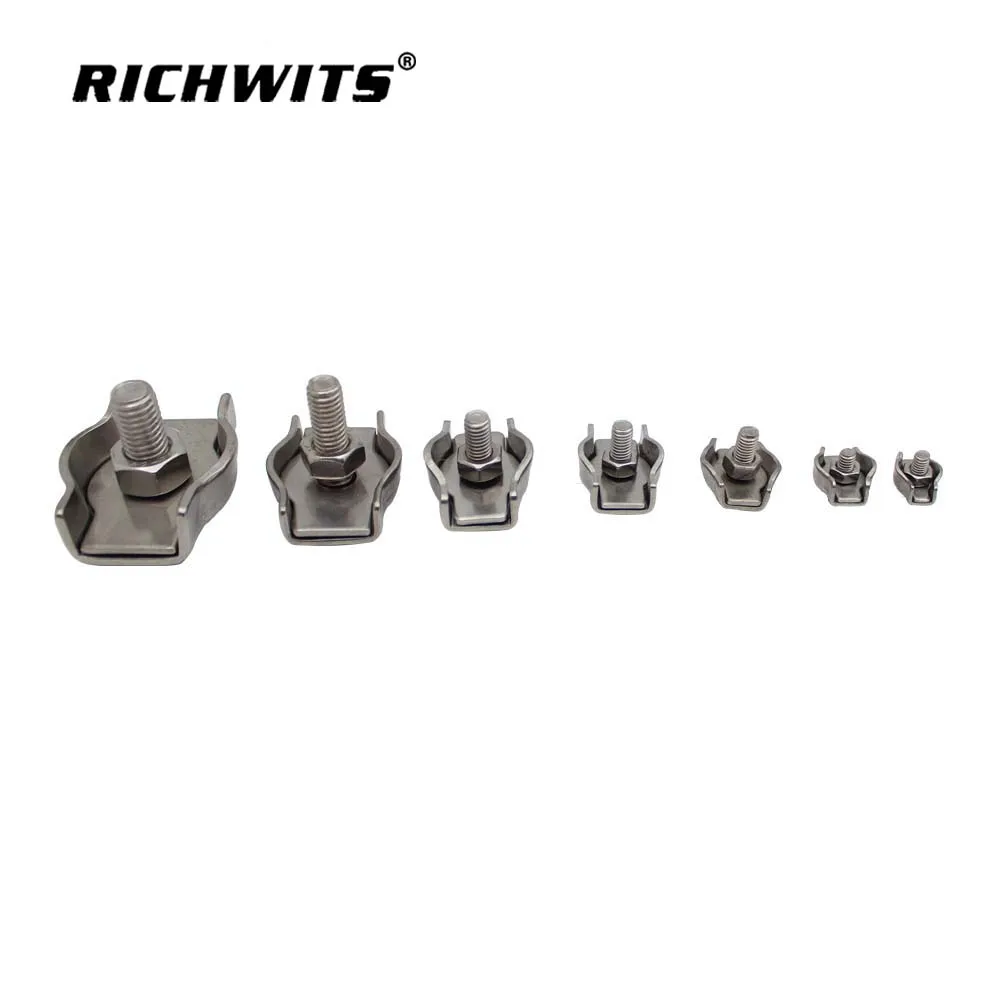 Simplex Clips 304 Stainless Steel Wire Cable Rope Grips Clamps Caliper
Simplex Clips 304 Stainless Steel Wire Cable Rope Grips Clamps Caliper