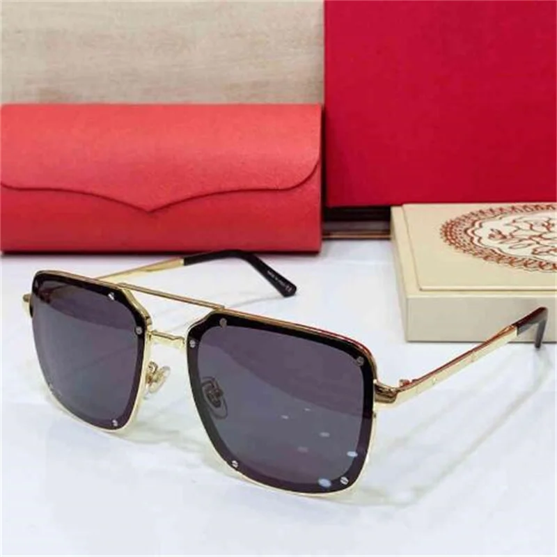 

Top Original Sunglasses 0194 For Mens Famous Fashionable Retro Luxury Brand Eyeglass Fashion Design Women Glasses With Box