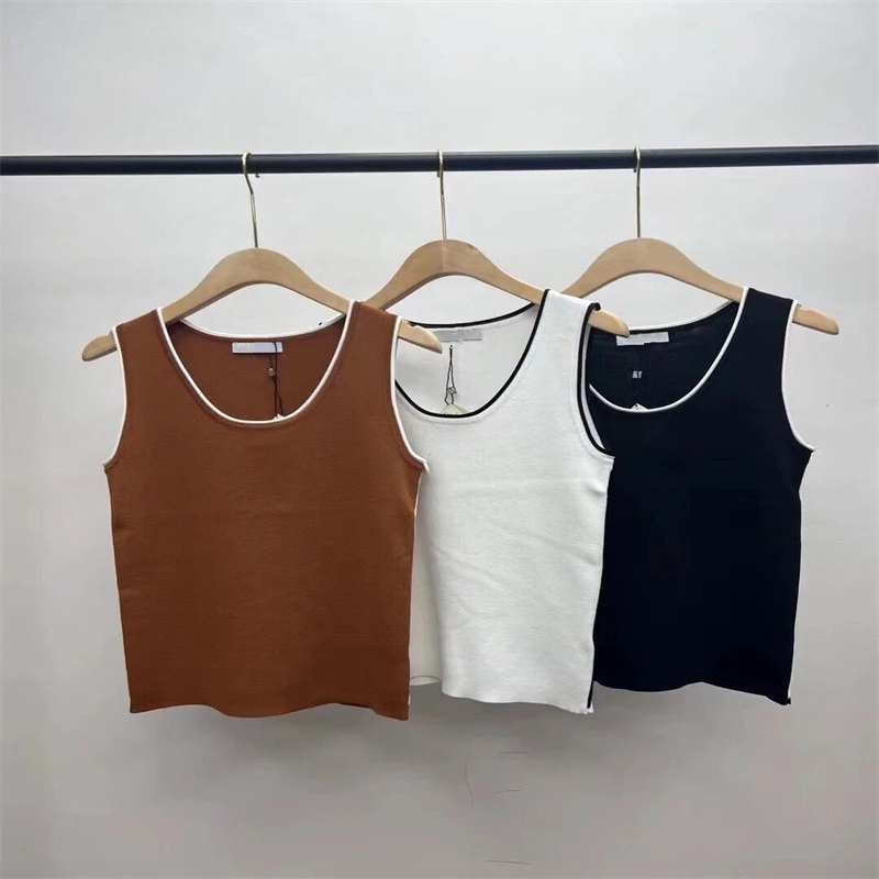 LOE** Tank Top 2023 New Embroidery Short Fit Slim Fit Versatile Sleeveless Tank Top Elastic Bottom Top Women's Short Sleeve
LOE** Tank Top 2023 New Embroidery Short Fit Slim Fit Versatile Sleeveless Tank Top Elastic Bottom Top Women's Short Sleeve