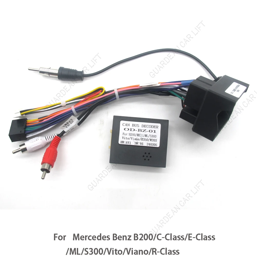 Автомобильный Android 16PIN жгут проводов питания с Canbus для Mercedes Benz B200/C-Class/E-Class/ML/S300/Vito/Viano/R-Class
Автомобильный Android 16PIN жгут проводов питания с Canbus для Mercedes Benz B200/C-Class/E-Class/ML/S300/Vito/Viano/R-Class