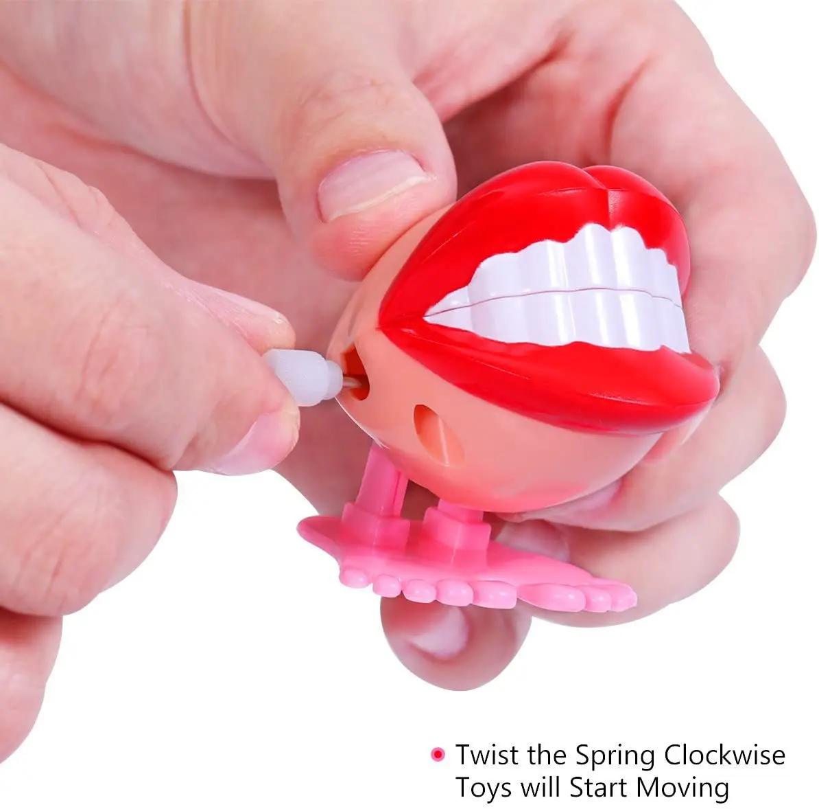 Novelty Spring on The Chain Jumping Big White Teeth Flames Red Lips Teeth Toys Halloween Gift Halloween Toys for Anxiety
Novelty Spring on The Chain Jumping Big White Teeth Flames Red Lips Teeth Toys Halloween Gift Halloween Toys for Anxiety