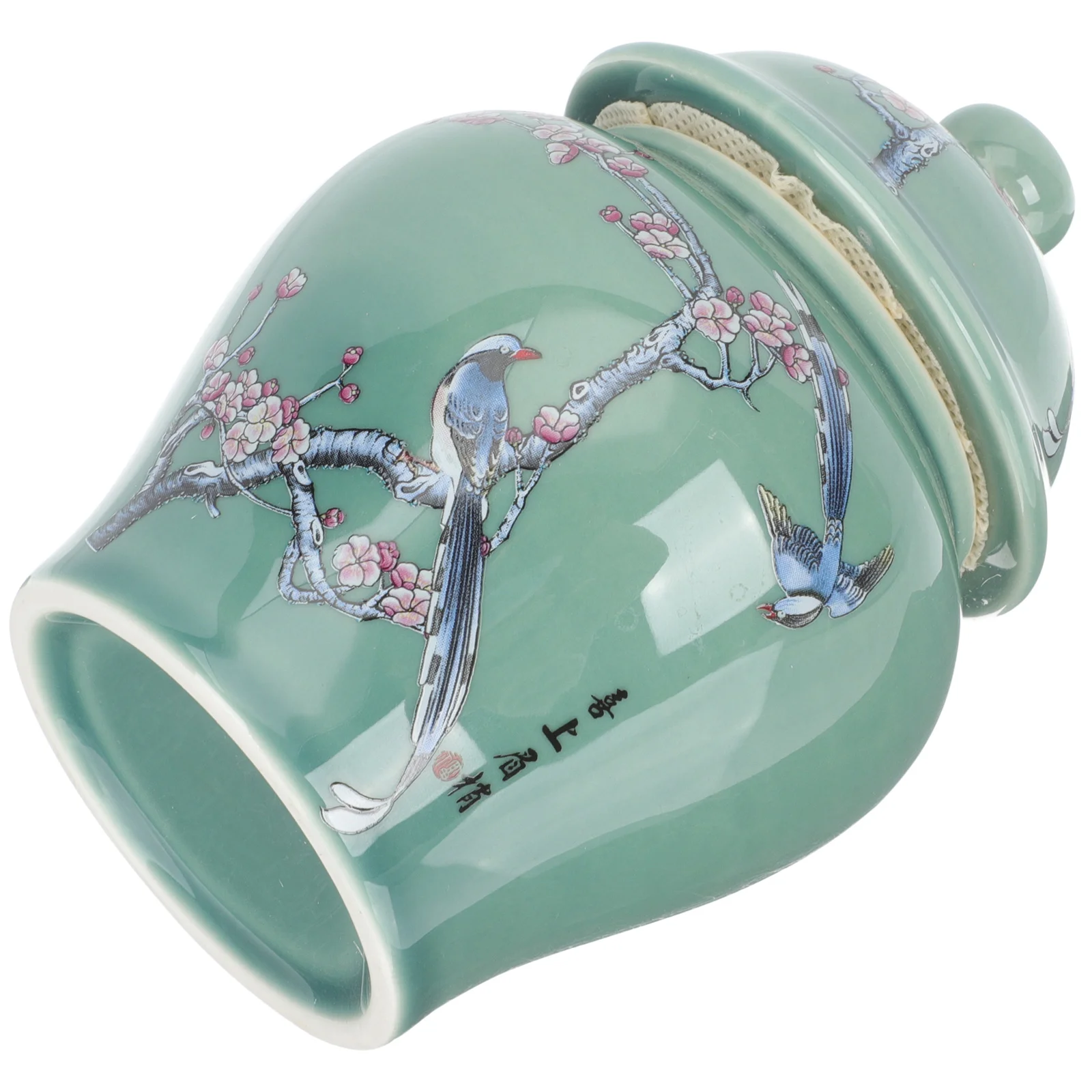 Vintage Style Storage Jar Canister Traditional Tea Can Ceramic Tea Jar with Sealed Lid
Vintage Style Storage Jar Canister Traditional Tea Can Ceramic Tea Jar with Sealed Lid
